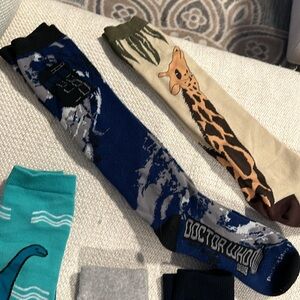 🪛 Dr. Who Tardis Knee Socks, Women’s Size 8.5-11